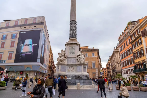 Colonna dell'Immacolata Concezione, Roma — Foto Stock