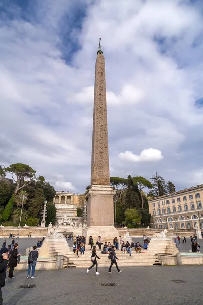 イタリア・ローマのポポロ広場 — ストック写真