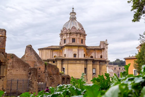 Foro Romano, vista dal Campidoglio di Roma — Foto Stock