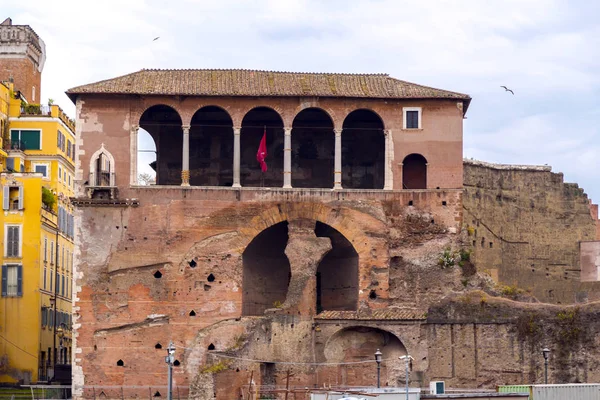 Foro Romano, vista desde Capitolio Hill en Rom — Foto de Stock