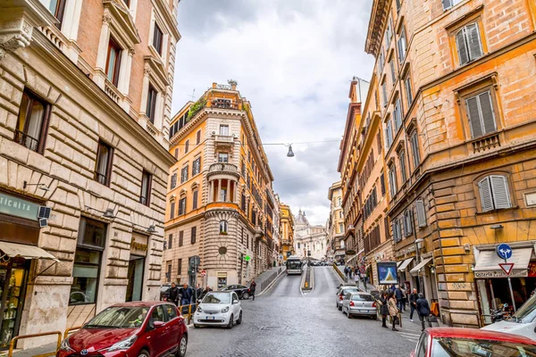 Stadtbild und allgemeine Architektur aus Rom, der italienischen Hauptstadt — Stockfoto