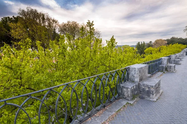 Villa Borghese Jardins em Roma — Fotografia de Stock