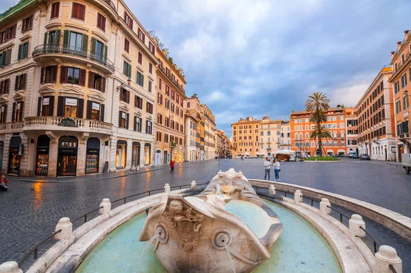 Place d'Espagne à Piazza Spagna, Rome, Italie — Photo