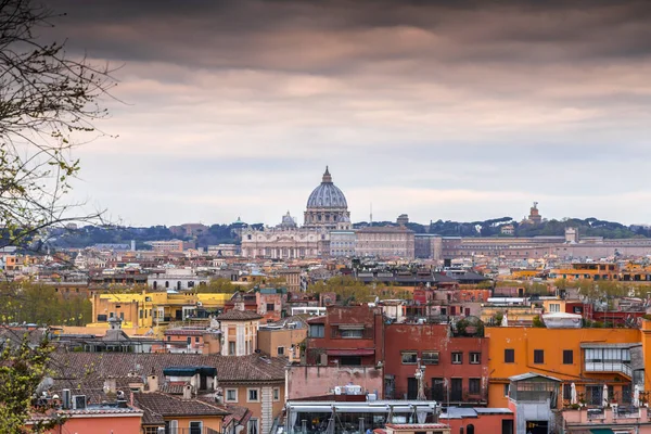 Paesaggio aereo di Roma dalla Terrazza Pinco — Foto Stock