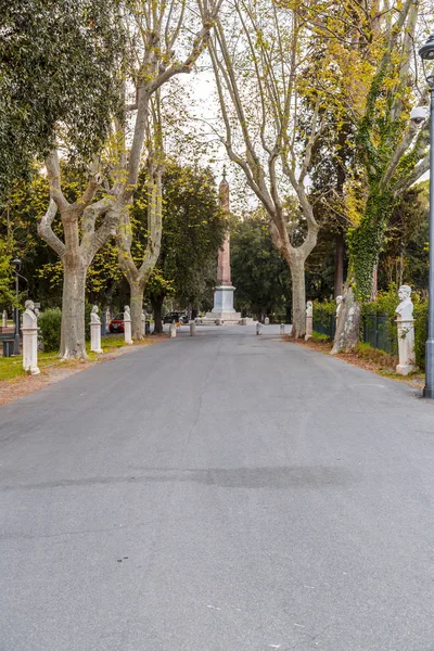 Villa Borghese Jardins em Roma — Fotografia de Stock