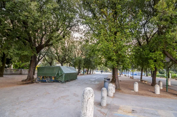 Villa borghese bahçeleri, Roma — Stok fotoğraf