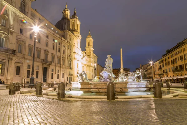 Navona Square in Rome, Italy. — Stock Photo, Image