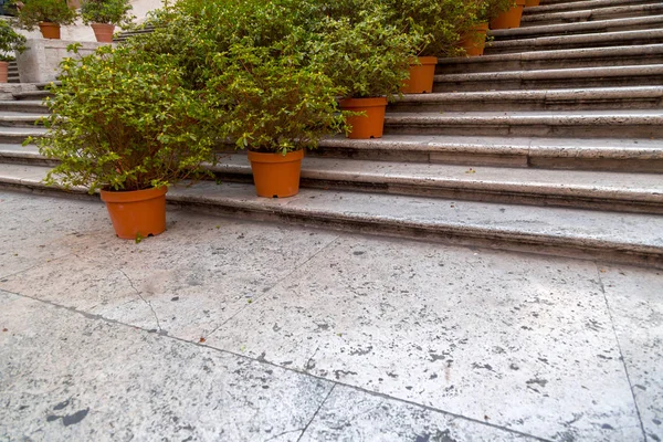 İspanyol Merdivenleri-Piazza Spagna, Roma, Italya — Stok fotoğraf