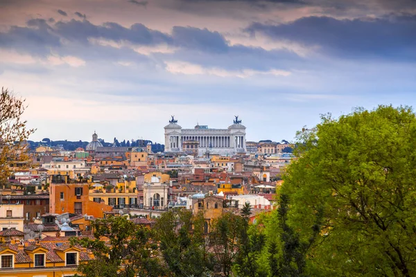 Paesaggio aereo di Roma dalla Terrazza Pinco — Foto Stock