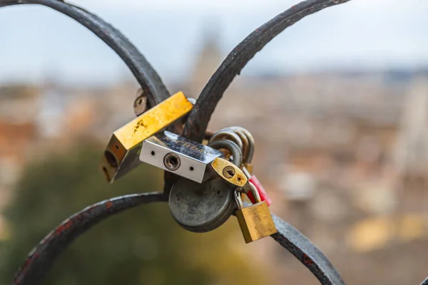 Paesaggio aereo di Roma dalla Terrazza Pinco — Foto Stock