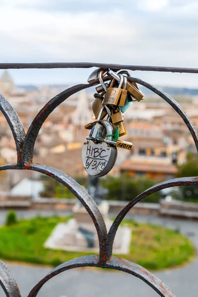 Paesaggio aereo di Roma dalla Terrazza Pinco — Foto Stock