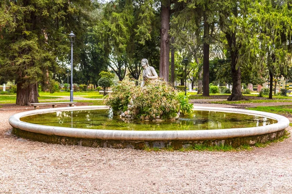 Villa Borghese Jardins em Roma — Fotografia de Stock