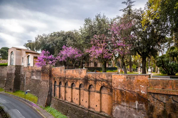 Villa Borghese Gardens en Roma — Foto de Stock