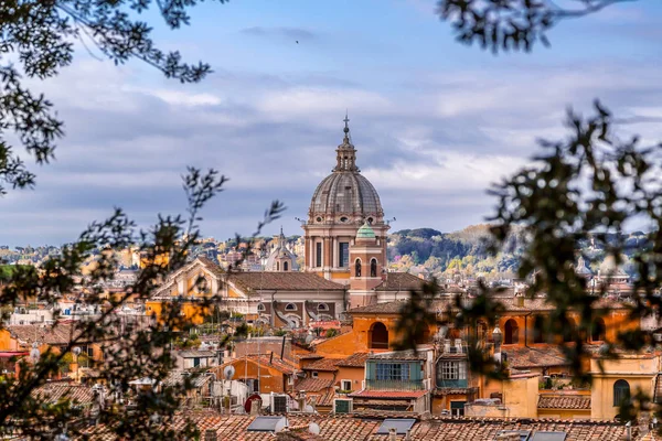Paysage Urbain Aérien de Rome depuis Pinco Terrace — Photo