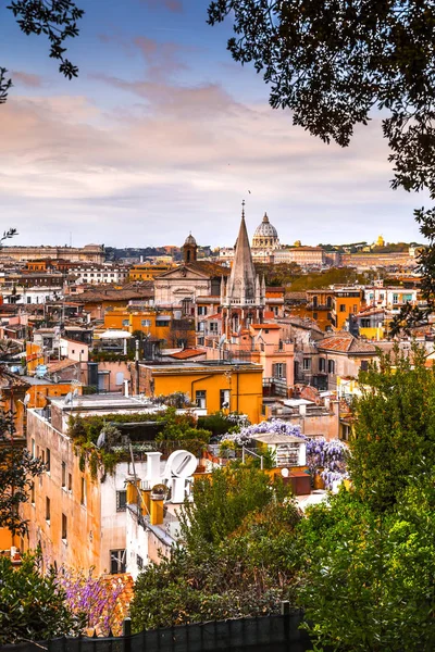 Paesaggio aereo di Roma dalla Terrazza Pinco — Foto Stock