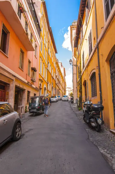 Stadtbild und allgemeine Architektur aus Rom, der italienischen Hauptstadt — Stockfoto