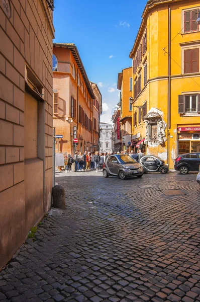 Cityscape e arquitetura genérica de Roma, o italiano capita — Fotografia de Stock