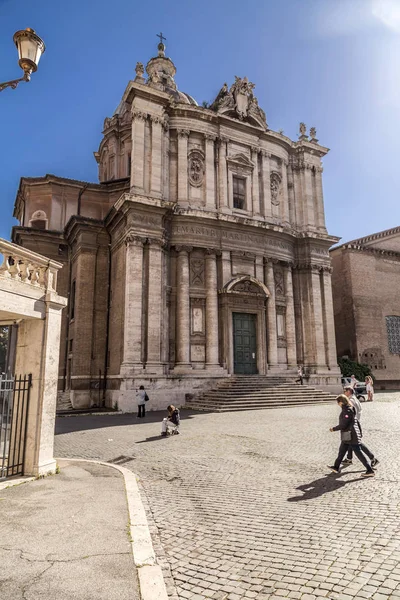 Iglesia de Santi Martina e Luca en Roma — Foto de Stock