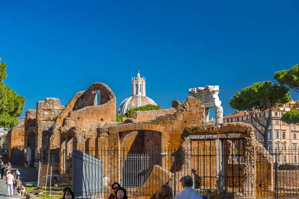 Roman Forum, view from Capitolium Hill in Rome — Stock Photo, Image