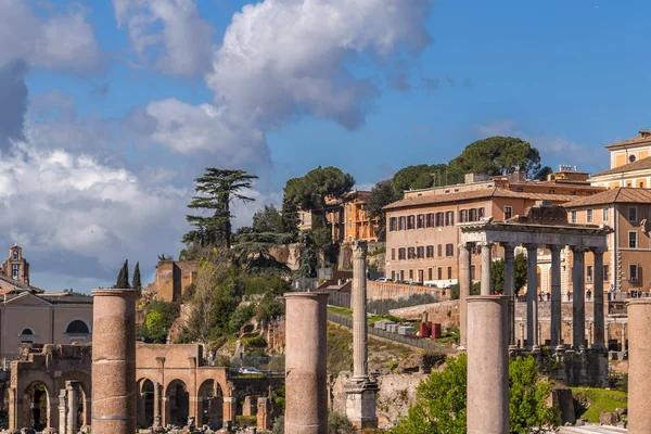 Roman Forum, view from Capitolium Hill in Rome