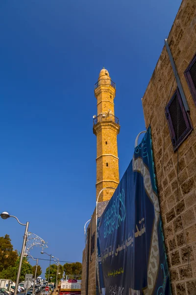 Mahmoudiya Moschee in der Altstadt von Jaffa, Israel — Stockfoto