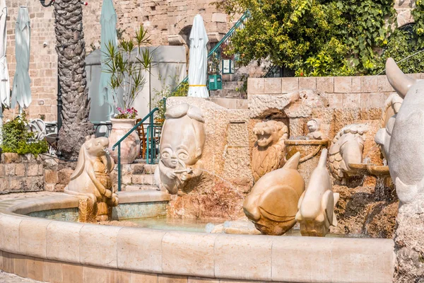 Fuente de zodíaco en Jaffa, Israel —  Fotos de Stock