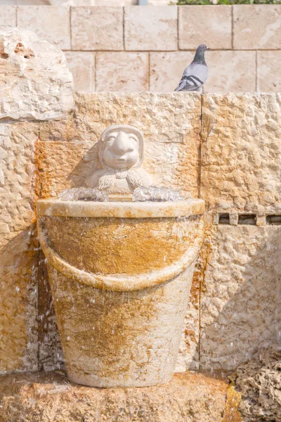 Zodiac fontän i jaffa, israel — Stockfoto