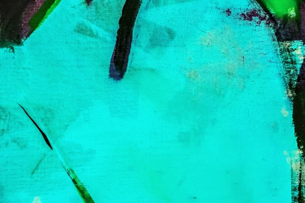 Fragment from painted canvas texture — Stock Photo, Image