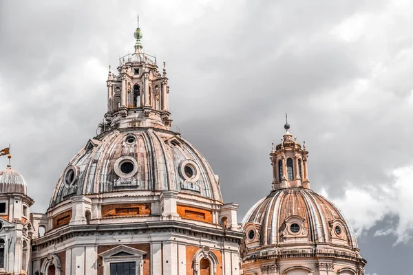 Santa Maria di Loreto e Chiesa del Santissimo Nome di Maria al — Fotografia de Stock