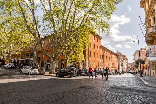 Pejzaż miejski i architektura rodzajowa z Rzymu, włoski capita — Zdjęcie stockowe