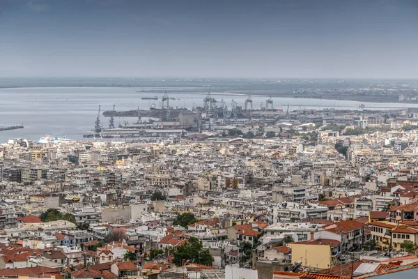 Widok na Saloniki — Zdjęcie stockowe