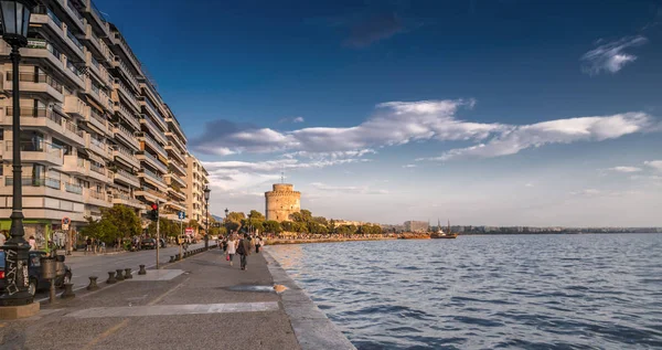 Beyaz Kule, Thessaloniki, Yunanistan — Stok fotoğraf