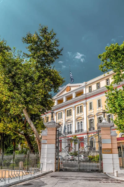 Diikitirio oder das Herrenhaus des Kommandanten in Thessaloniki — Stockfoto