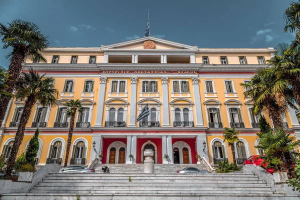 Diikitirio o il palazzo del comandante a Salonicco — Foto Stock