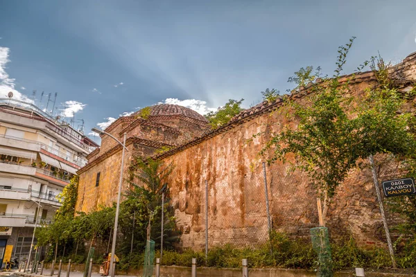 Überreste der türkischen Abbey Hamam in Thessaloniki — Stockfoto