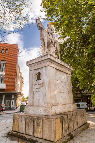 La estatua ecuestre del rey Alejandro de Grecia —  Fotos de Stock