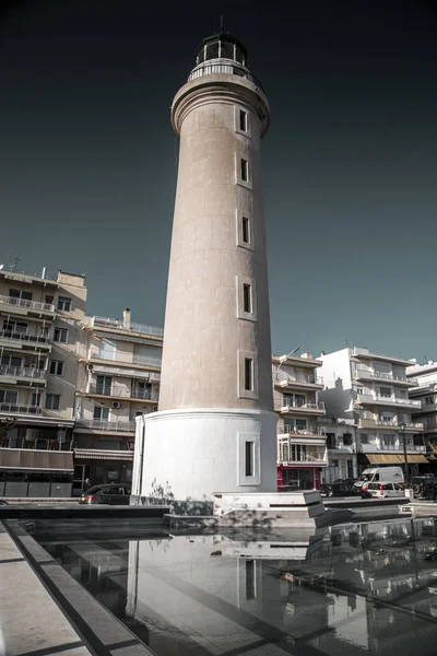 Le phare d'Alexandroupoli, la ville la plus à l'est de la Grèce — Photo