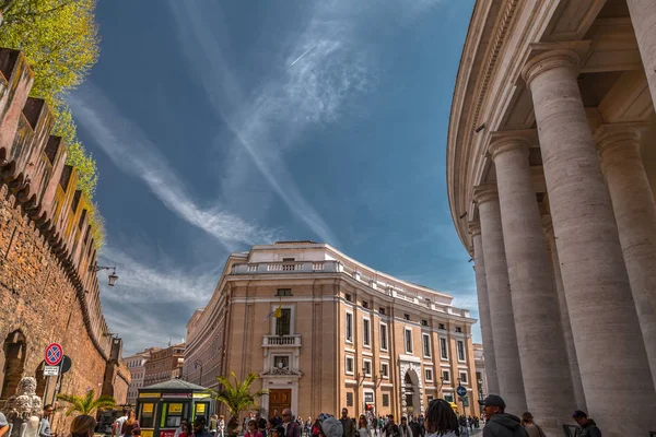 Piazza San Pietro, Vaticano — Foto Stock