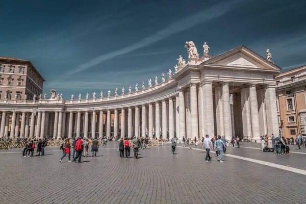 Plaza de San Pedro, Vaticano — Foto de Stock