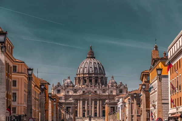 Plaza de San Pedro, Vaticano — Foto de Stock