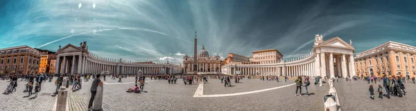 Πλατεία του Αγίου Πέτρου, Βατικανό — Φωτογραφία Αρχείου