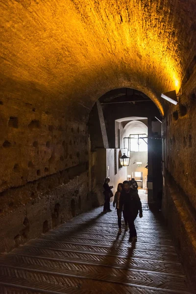 Castel Sant 'Angelo v Římě, Itálie — Stock fotografie