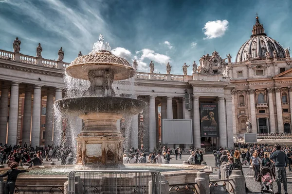 Praça de São Pedro, Vaticano — Fotografia de Stock