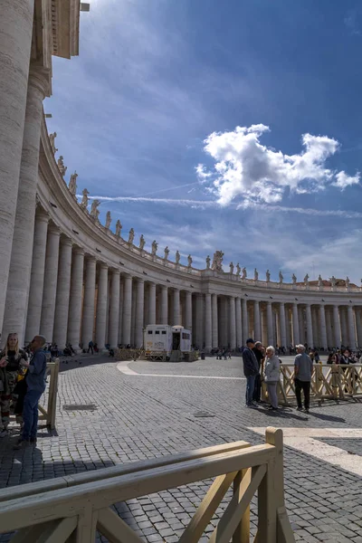 Plaza de San Pedro, Vaticano — Foto de Stock