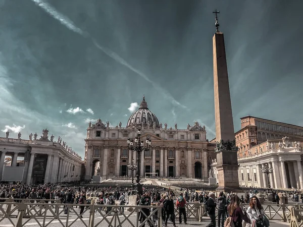 Praça de São Pedro, Vaticano — Fotografia de Stock