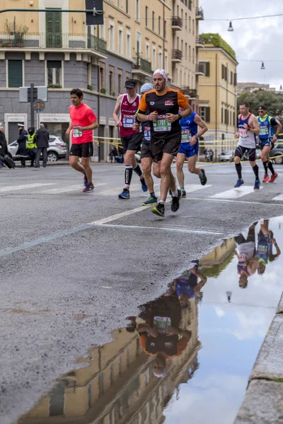 Corredores em Roma — Fotografia de Stock