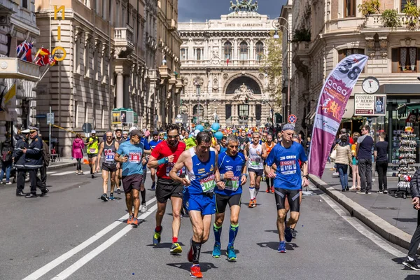 Coureurs à Rome — Photo