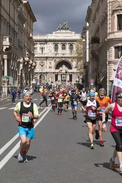 Läufer in Rom — Stockfoto