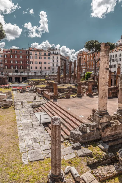 Largo di Torre del Argentina, Roma — Fotografia de Stock