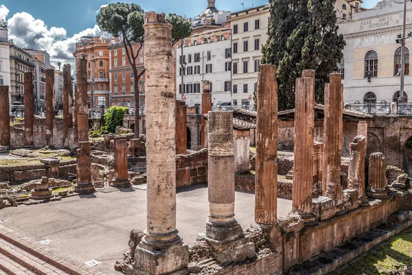 Largo di Torre del Argentina, Roma — Fotografia de Stock